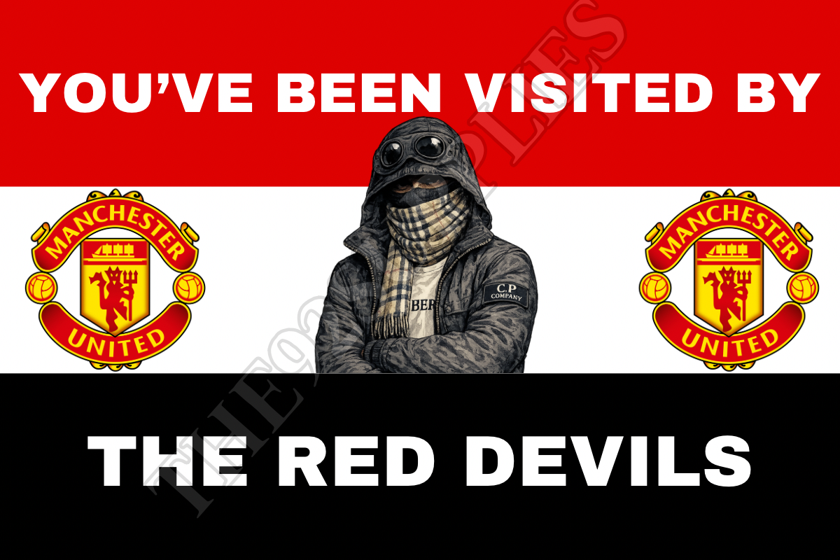 You’ve been visited by the Red Devils x8 - Manchester United