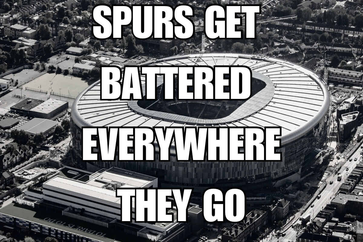 Spurs get battered everywhere they go
