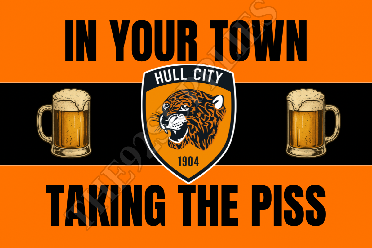 In your town taking the piss x8 - Hull city