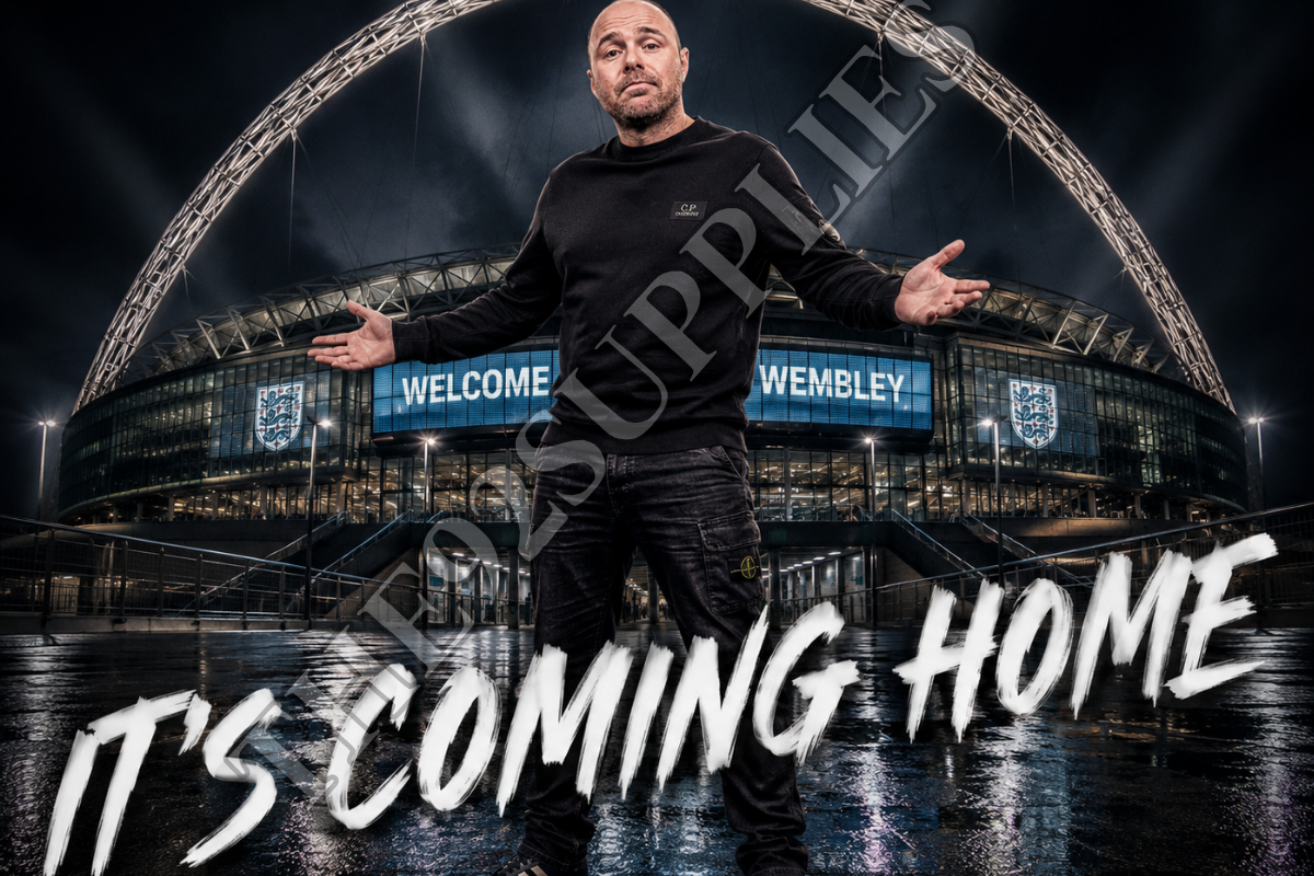 It’s coming home (Karl Pilkington) x8 - England