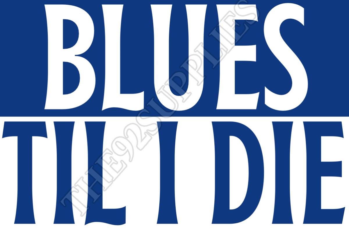 Blues til I die x8 - Birmingham city