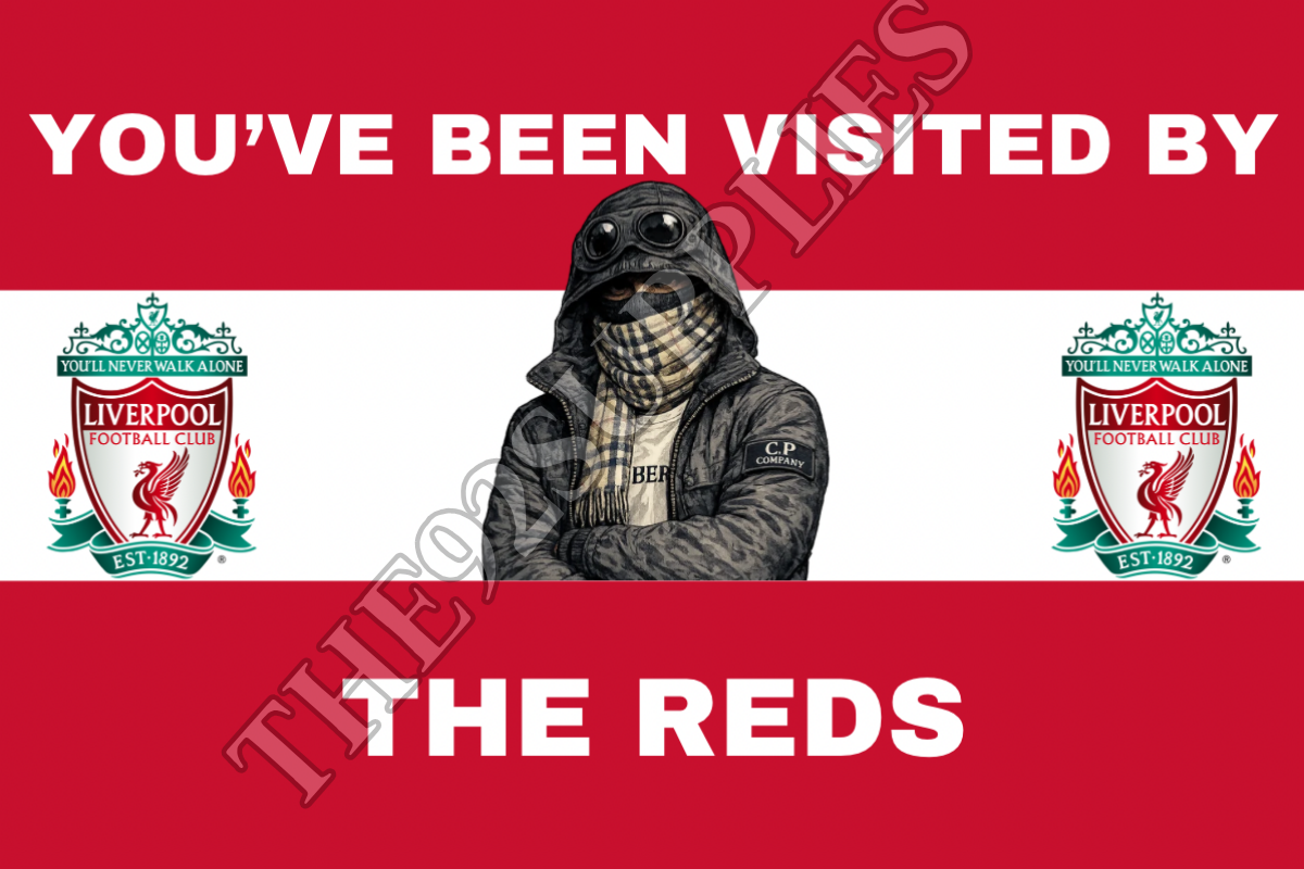 You’ve been visited by the reds x8 - Liverpool