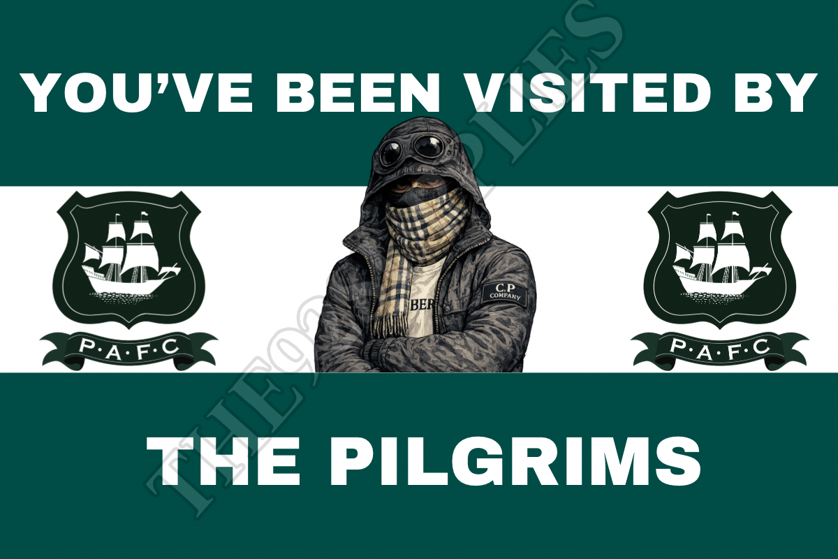 You’ve been visited by the pilgrims - Plymouth