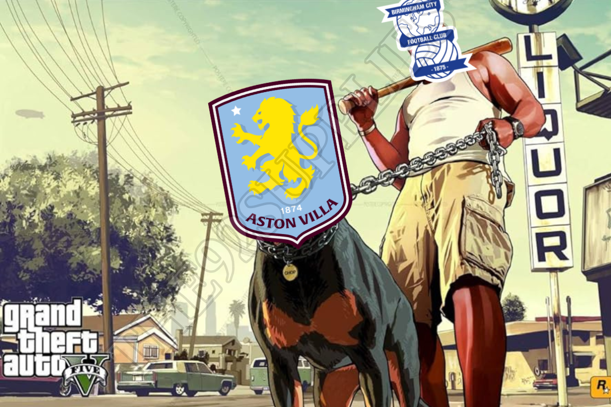 Aston Villa held on a lead by Birmingham city x8 - Birmingham city