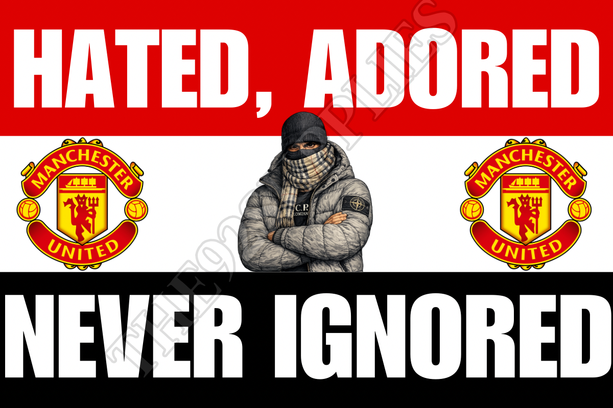 Hated , adored , never ignored x8 - Manchester United