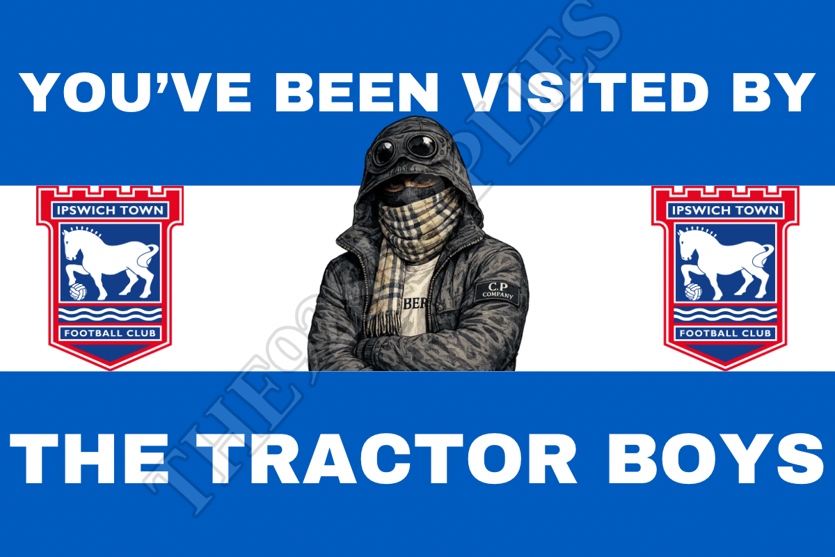 You’ve been visited by the tractor boys - Ipswich