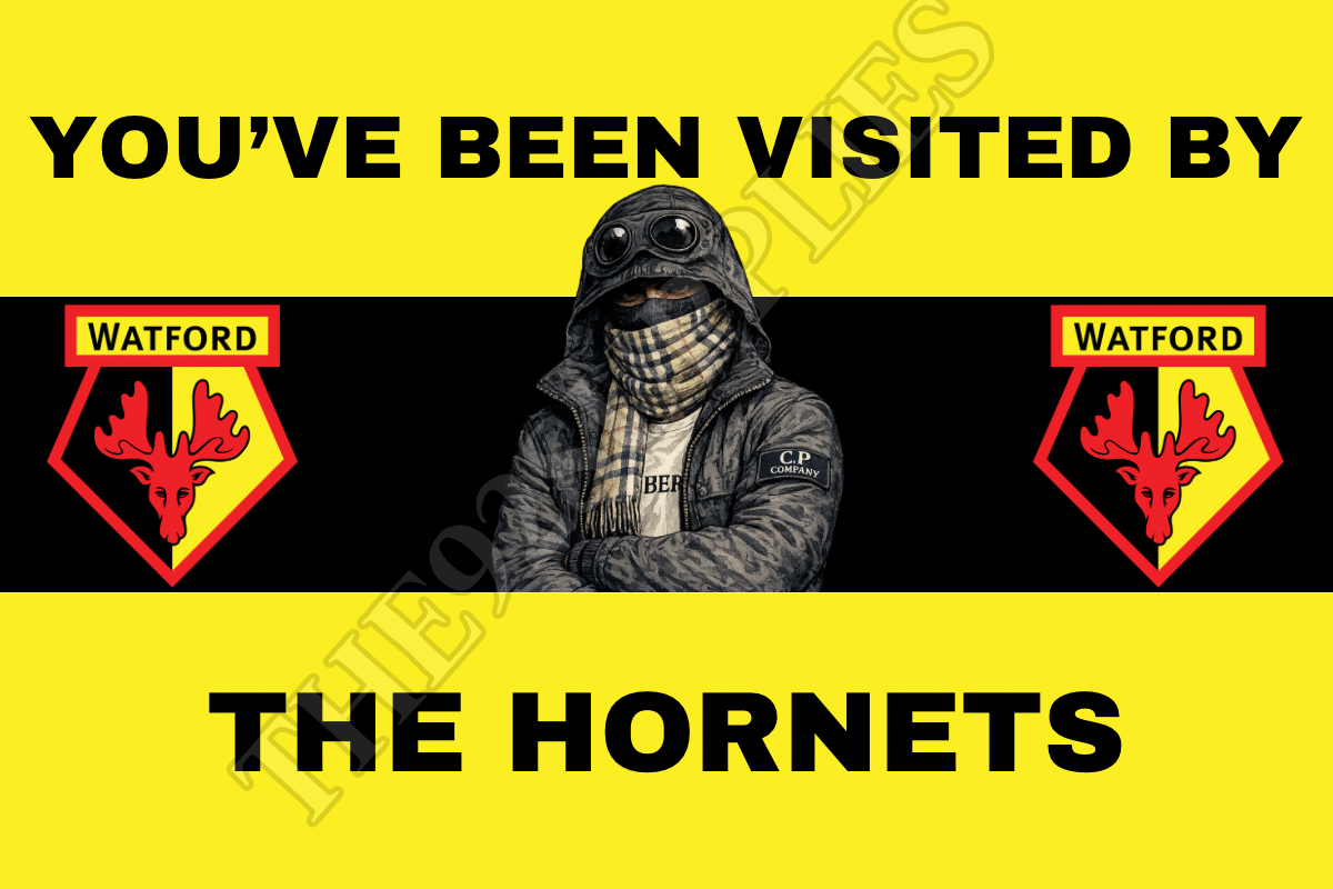 You’ve been visited by the hornets - Watford