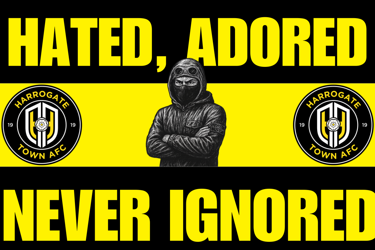 Hated adored never ignored - Harrogate town