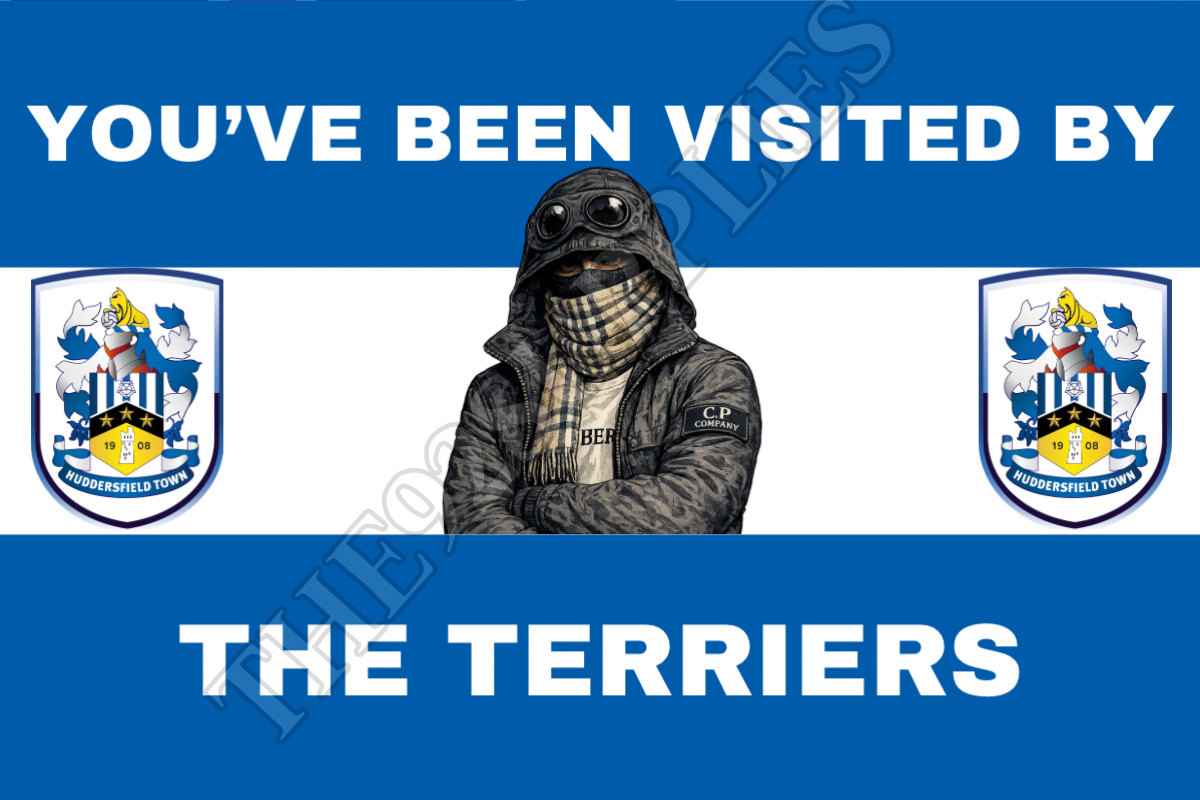 You’ve been visited by the terriers - Huddersfield town