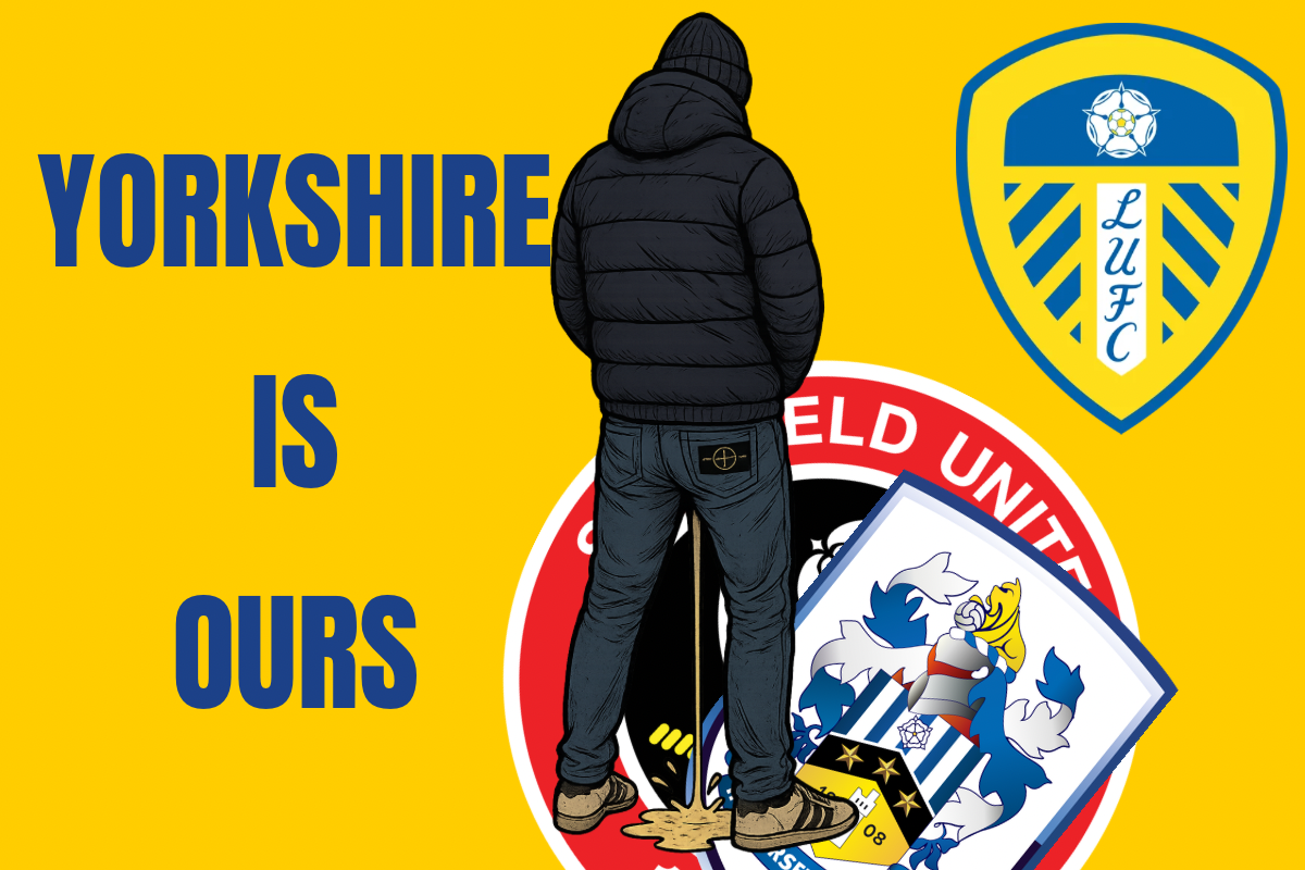 Yorkshire is ours x8 - Leeds United