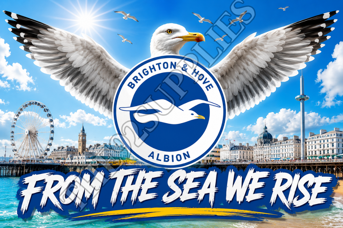 From the sea we rise x8 - Brighton