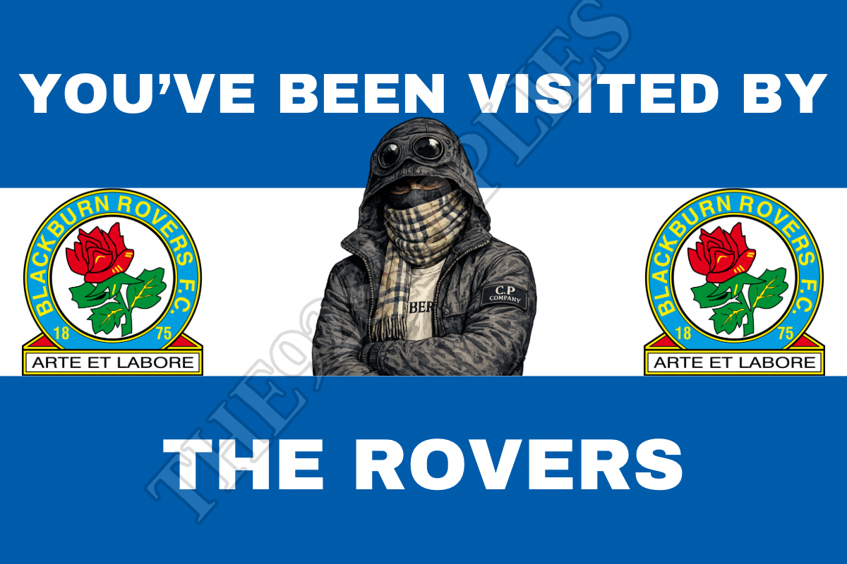 You’ve been visited by the rovers - Blackburn rovers