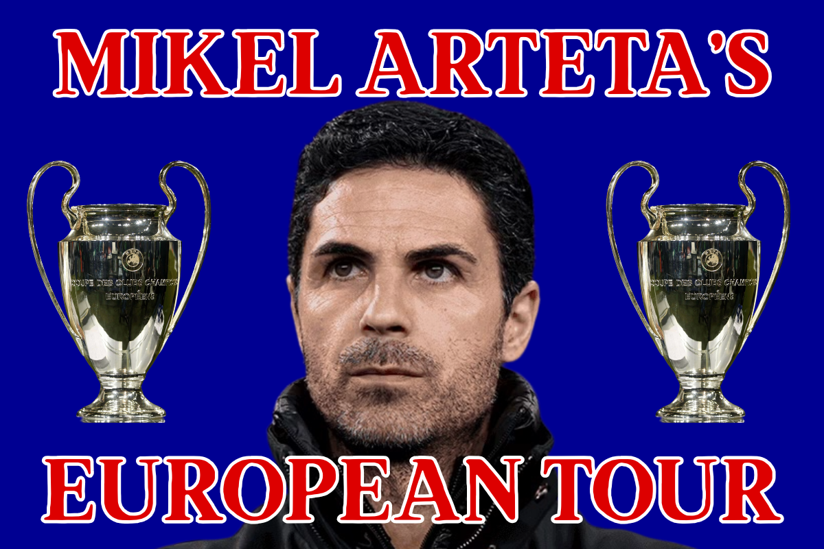 Mikel arteta European tour - Arsenal