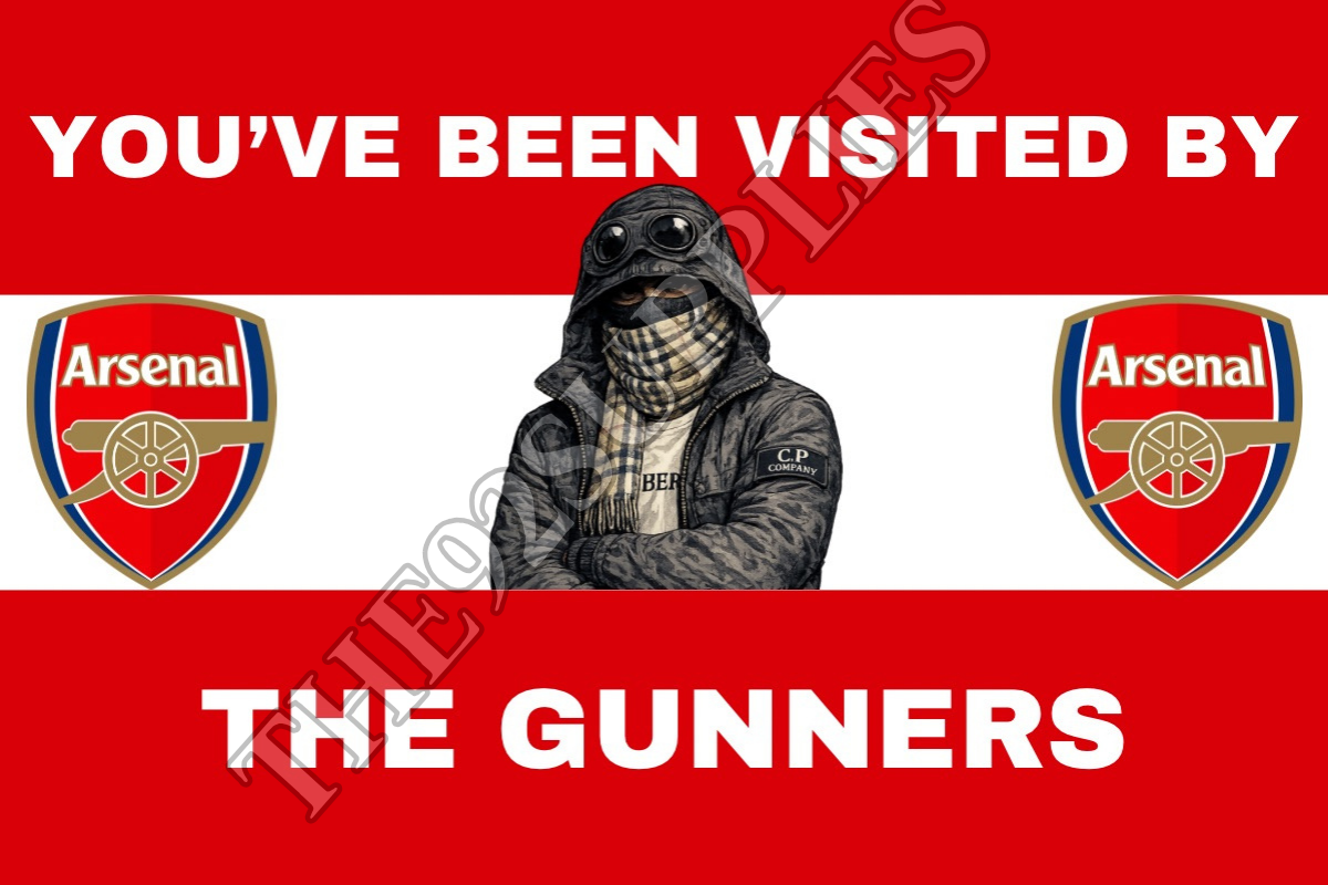 You’ve been visited by the gunners x8 - Arsenal