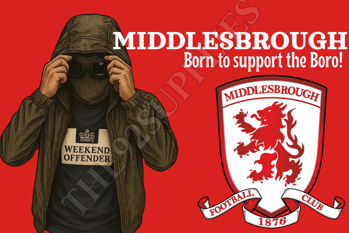 Born to support the boro - Middlesbrough