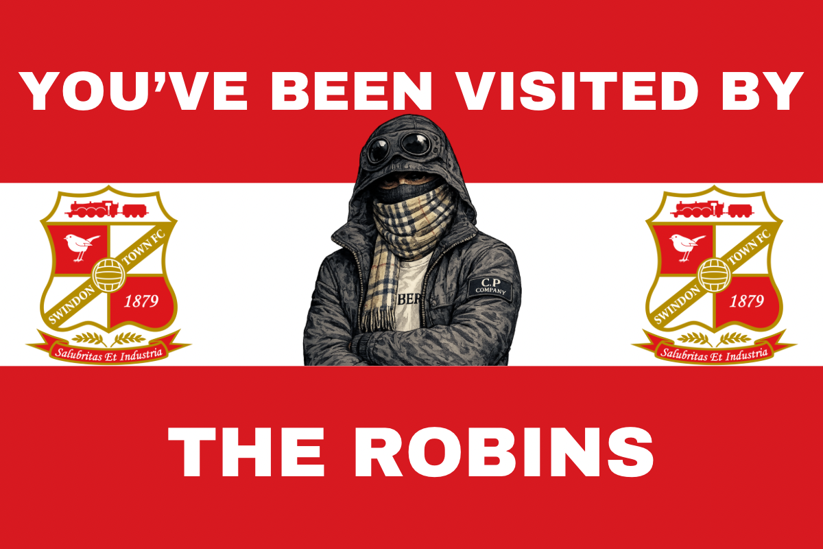 You’ve been visited by the robins - Swindon