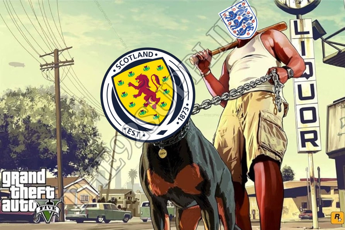 Scotland held on a lead by England x8 - England