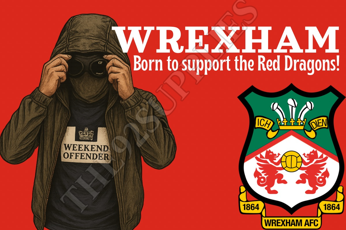 Born to support the red dragons - Wrexham