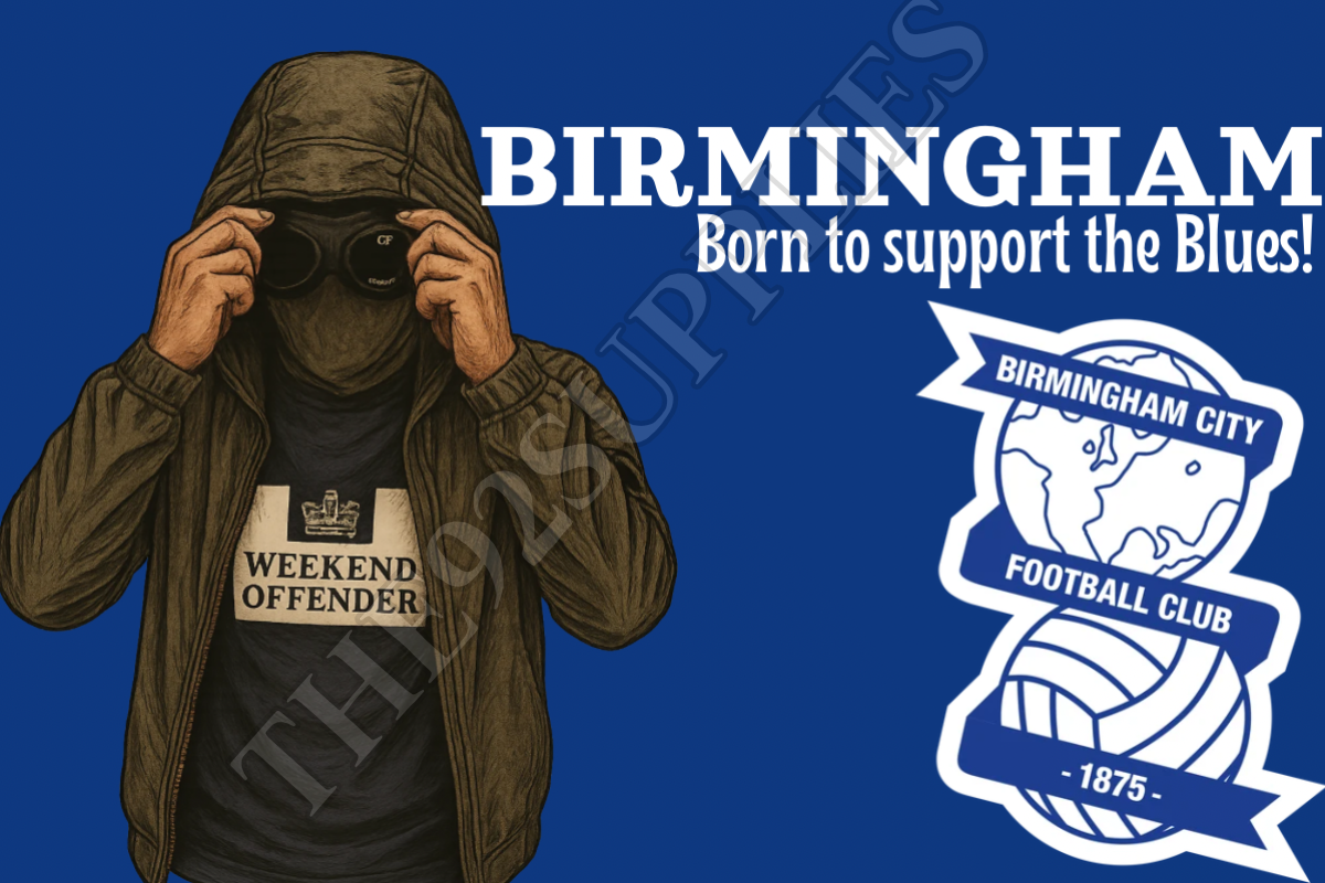Born to support the blues x8 - Birmingham city