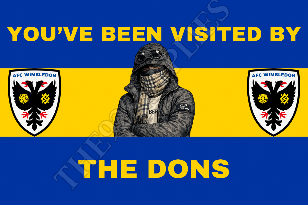 You’ve been visited by the dons - Afc Wimbledon