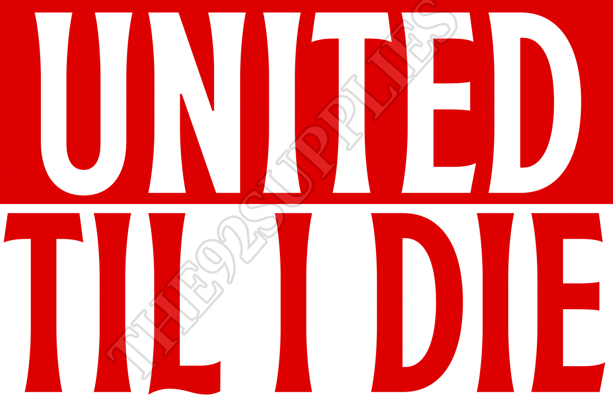 United til I die x8 - Manchester United