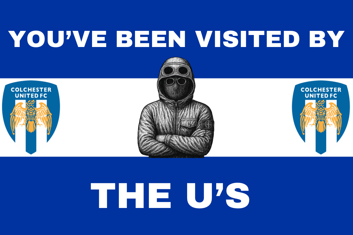 You’ve been visited by the u’s - Colchester United