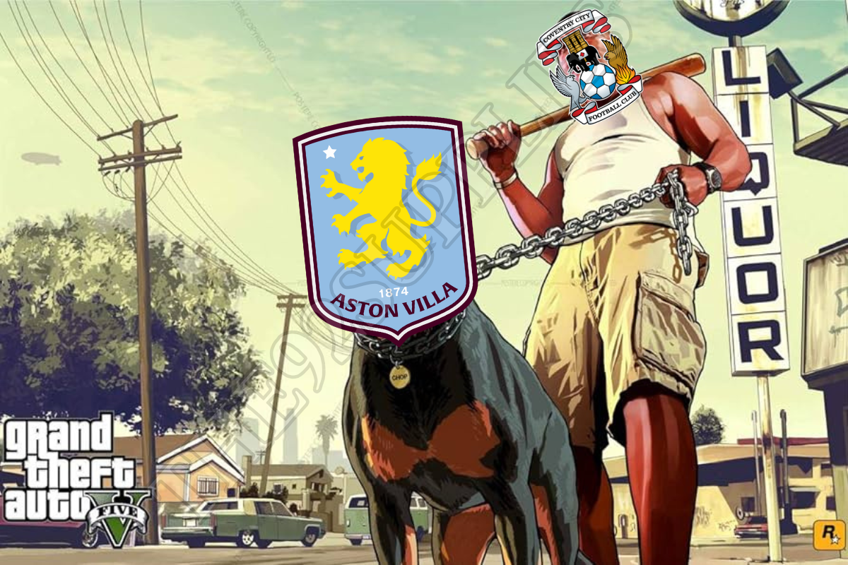 Aston Villa held a on lead by Coventry x8 - Coventry