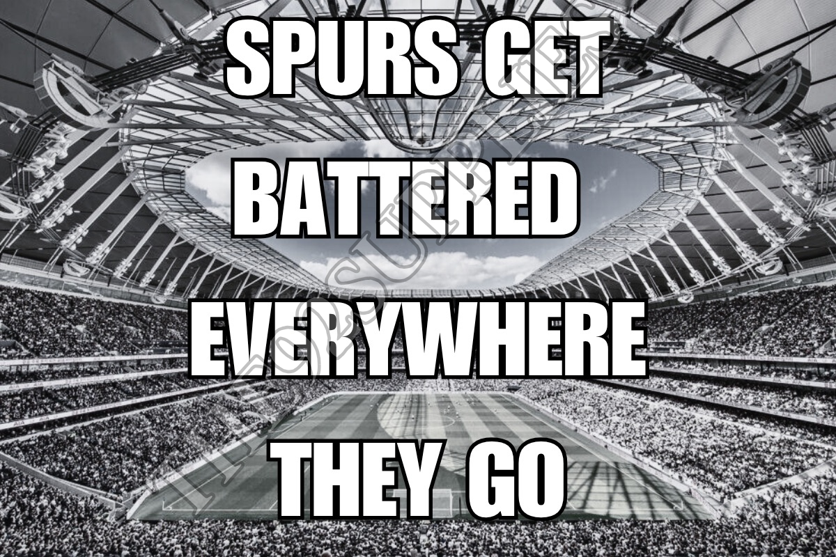 Spurs get battered everywhere they go x8 - Arsenal