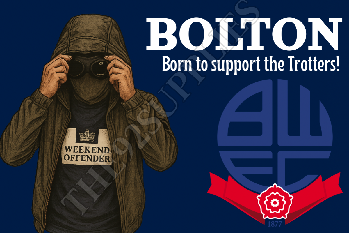 Born to support the trotters x8 - Bolton wanderers