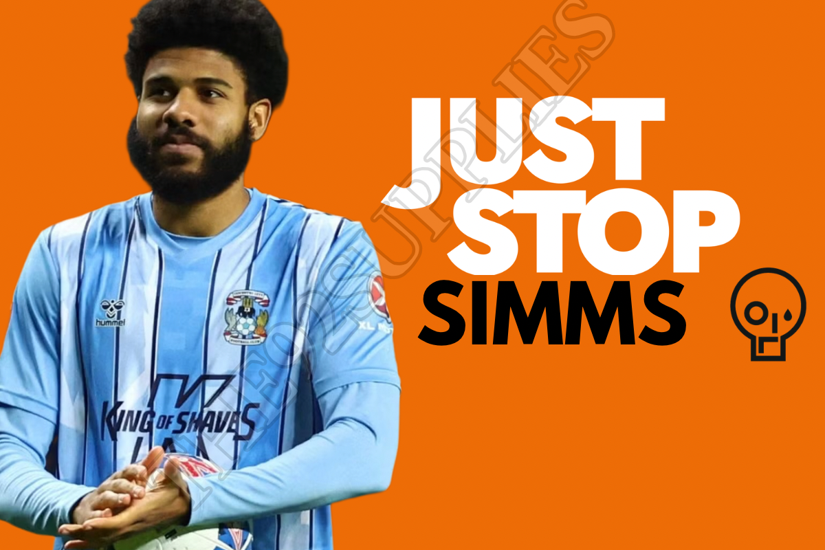 Just stop simms x8 - Coventry