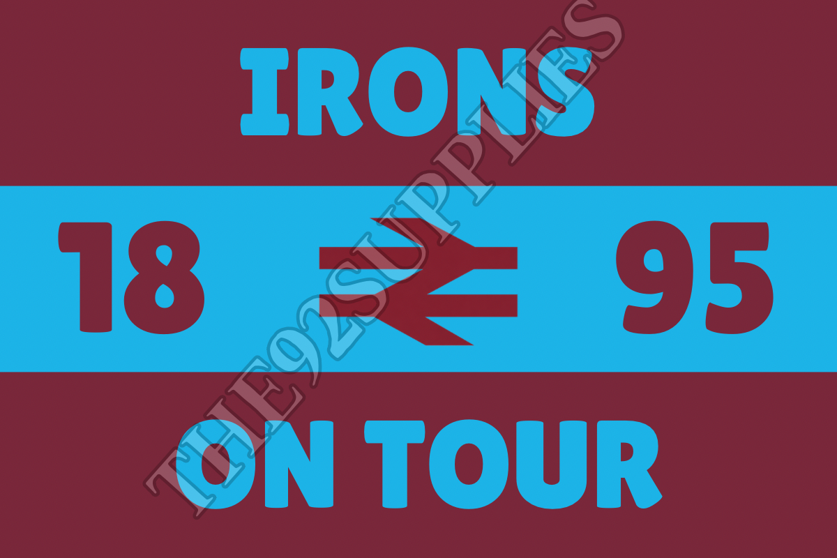Irons on tour x8 - West Ham