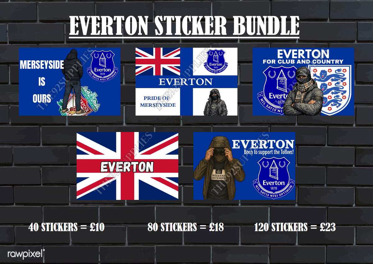 Everton Sticker bundle