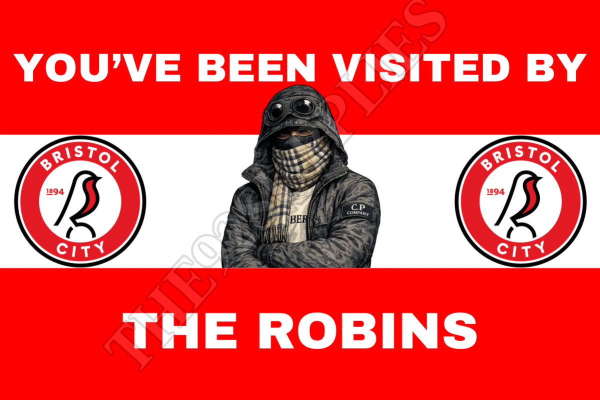 You’ve been visited by the robins x8 - Bristol City