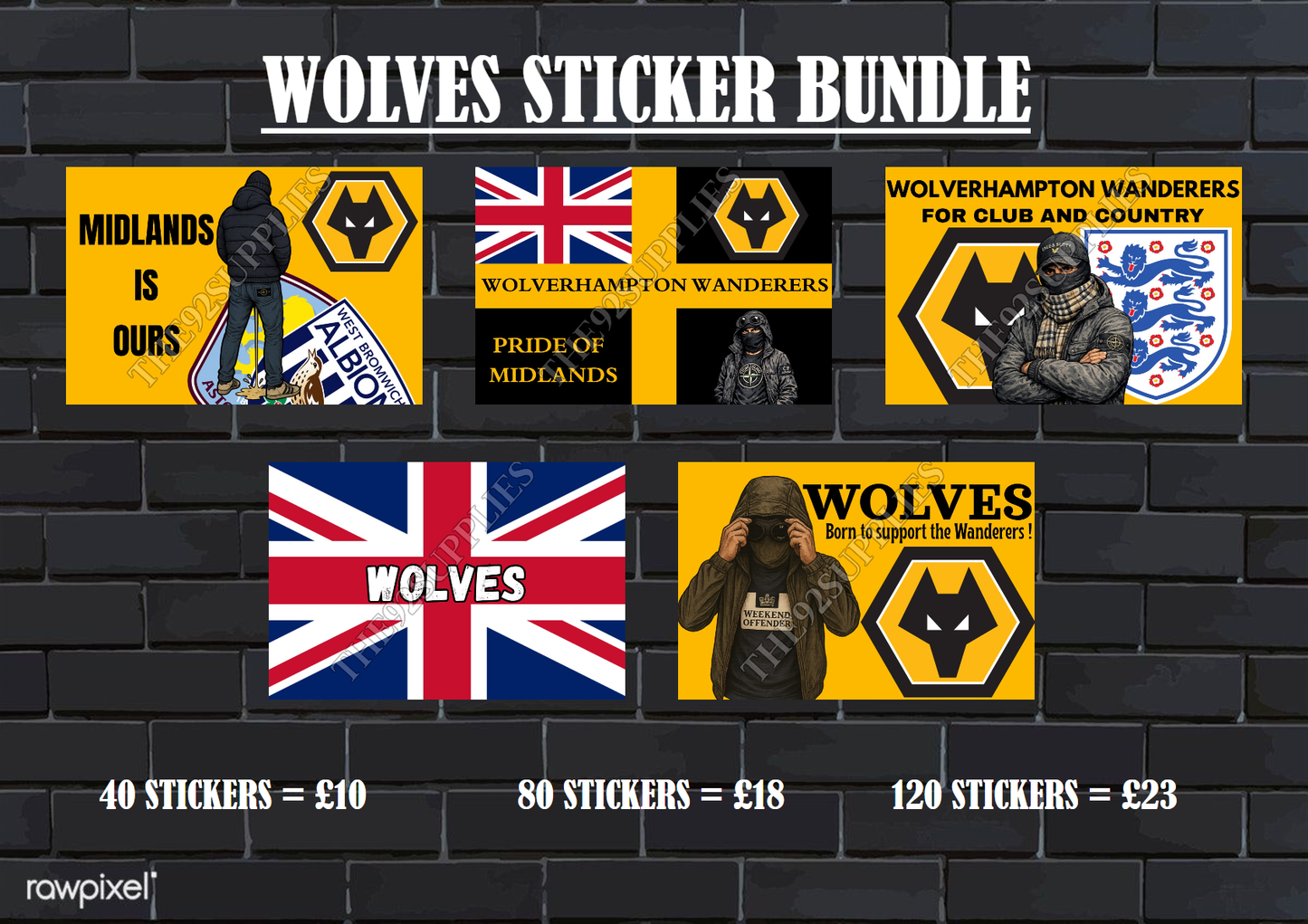 Wolves Sticker bundle
