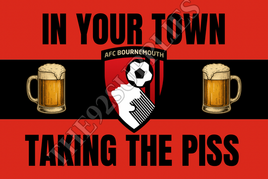 In your town taking the piss x8 - Bournemouth