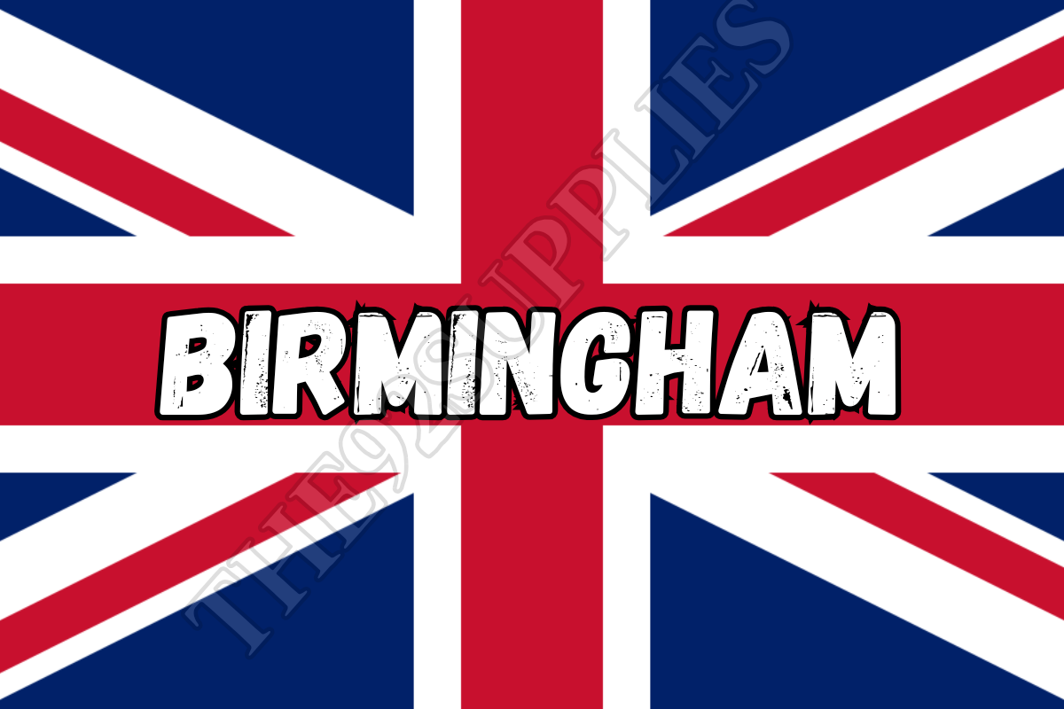 Union Jack x8 - Birmingham city