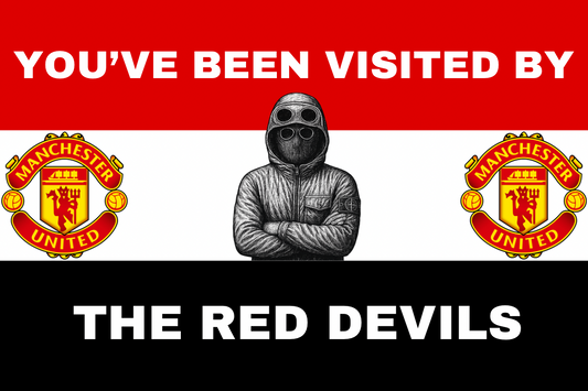 You’ve been visited by the Red Devils - Manchester United