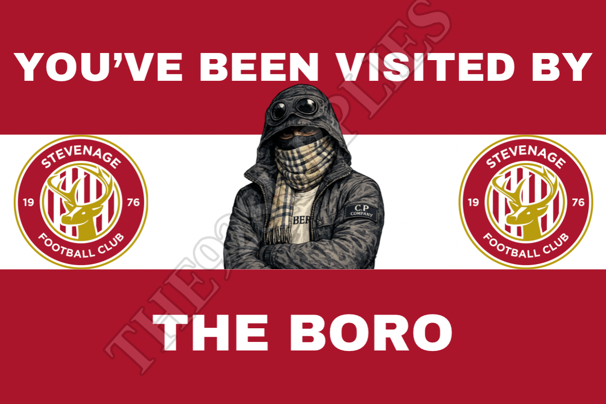 You’ve been visited by the boro - Stevenage