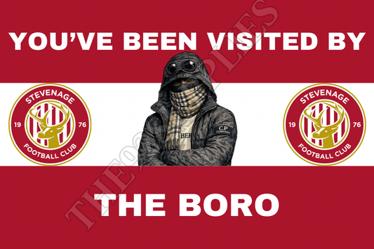 You’ve been visited by the boro - Stevenage