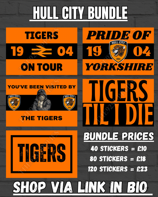 Hull city Sticker Bundle