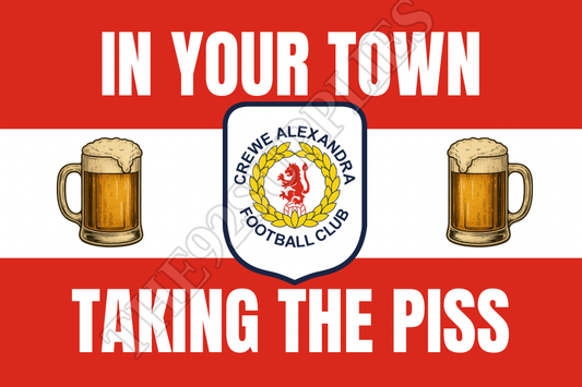 In your town taking the piss - Crewe