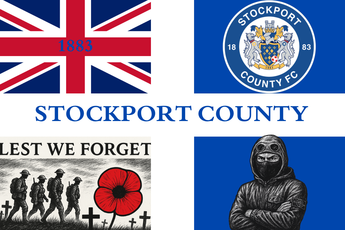 St George’s , lest we forget - Stockport county