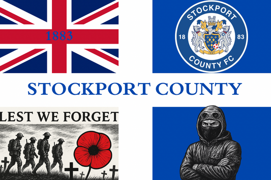 St George’s , lest we forget - Stockport county