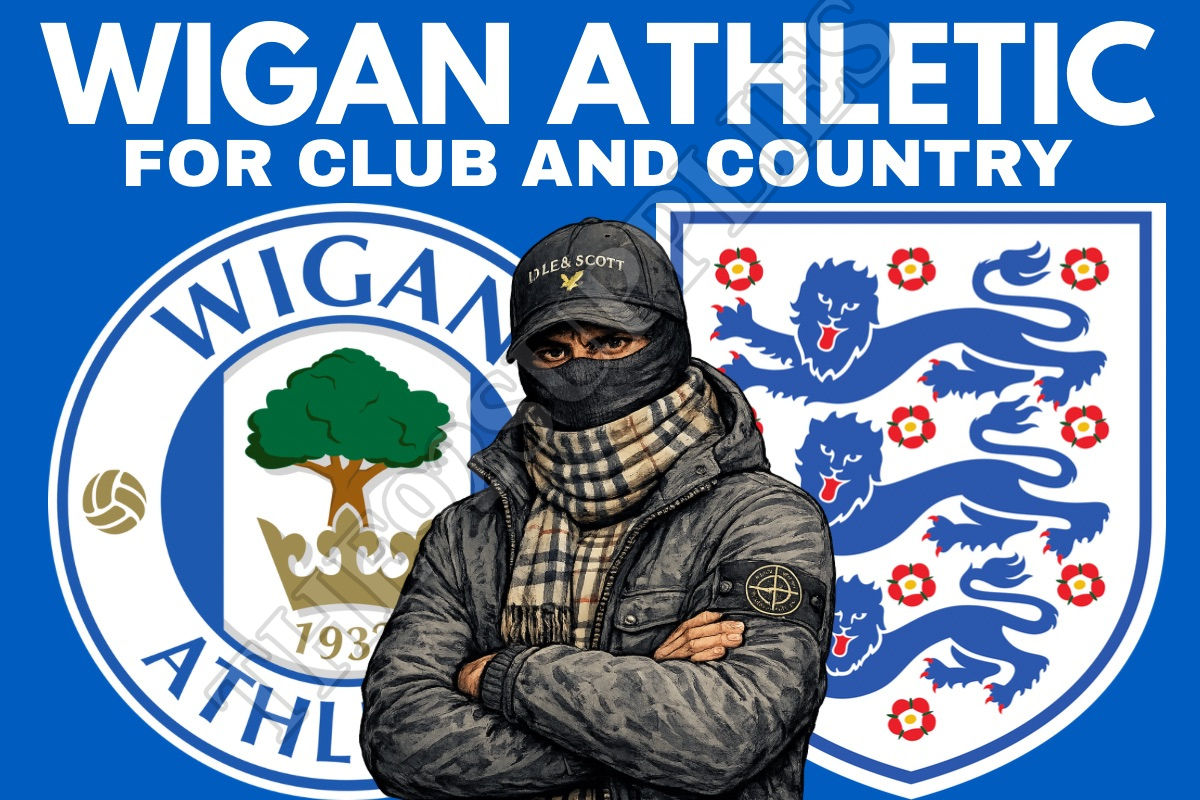 For club and country - Wigan athletic