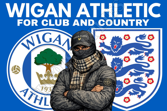 For club and country - Wigan athletic