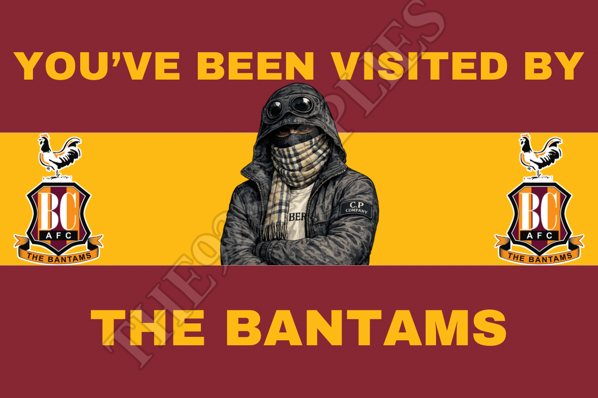 You’ve been visited by the bantams - Bradford