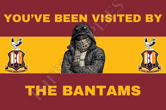 You’ve been visited by the bantams - Bradford