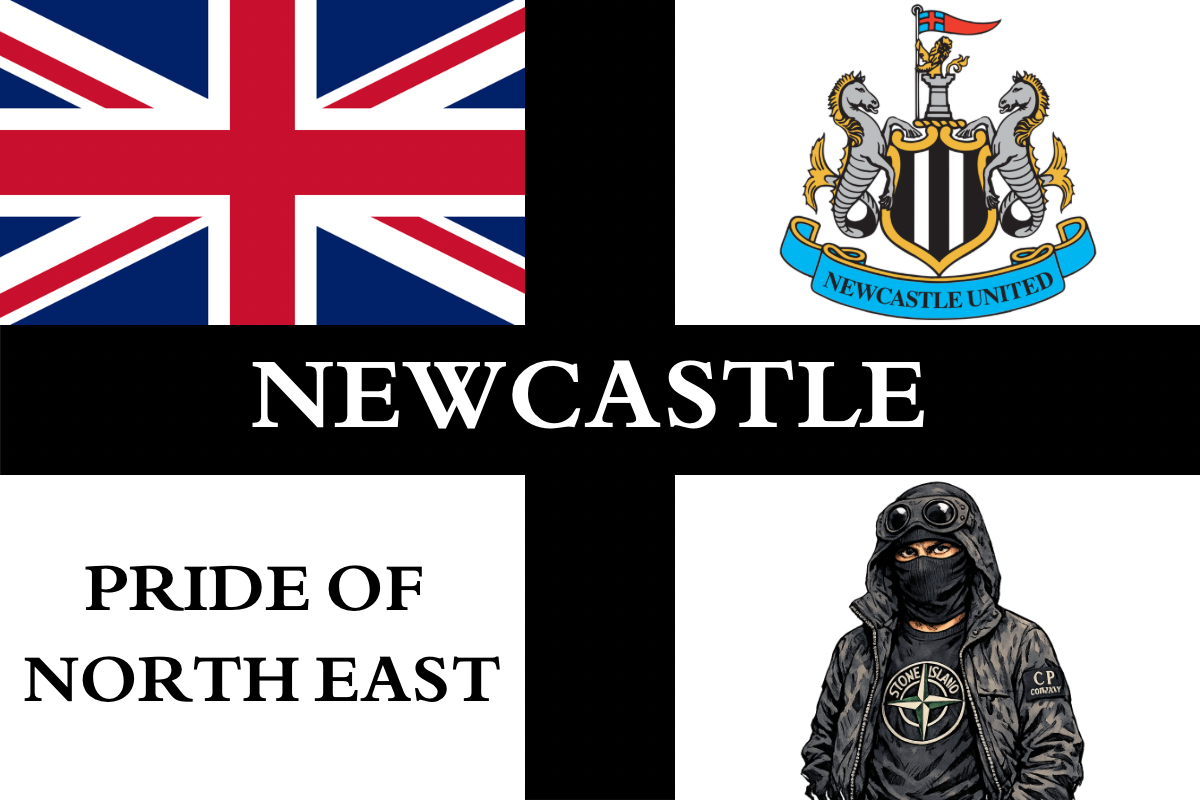 St George’s , pride of north east x8 - Newcastle United
