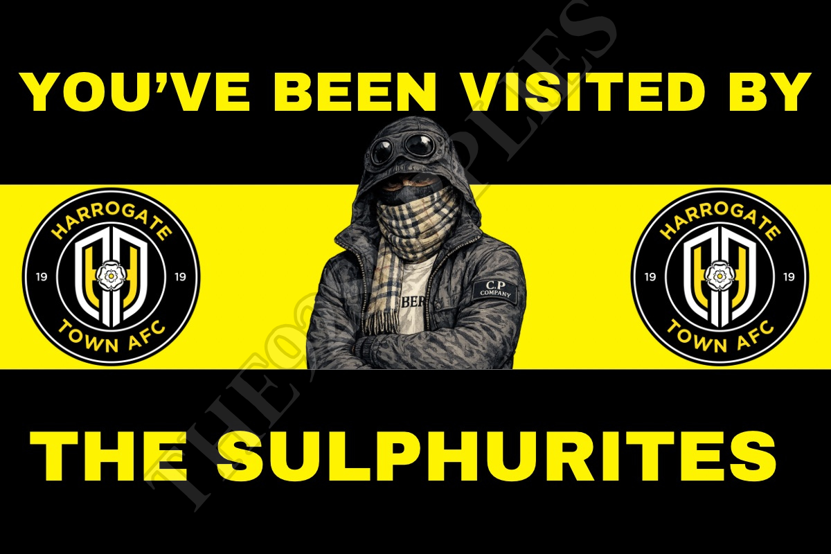 You’ve been visited by the sulphurites- Harrogate