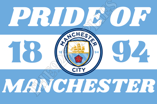 Pride of Manchester x8 - Manchester City